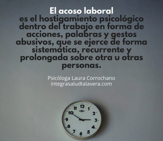 ¿Qué es el acoso laboral? acoso laboral
