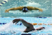 Natación: beneficios y contraindicaciones Collage estilos de natacion
