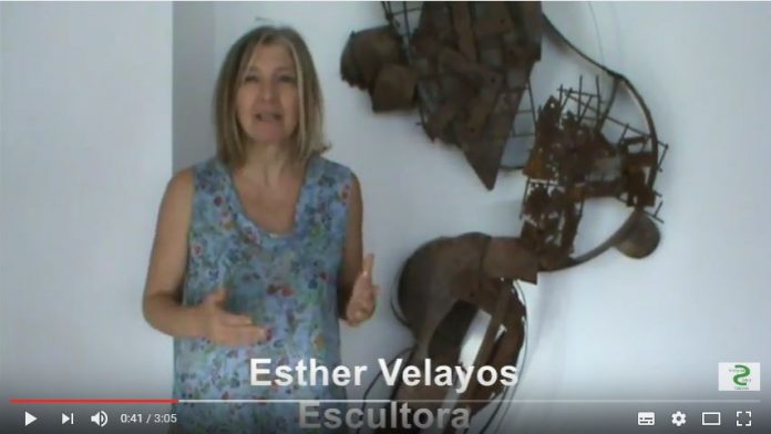 Vídeo sobre escultura de Esther Velayos Vídeo sobre escultura de Esther Velayos