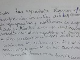 Dislexia en dictado