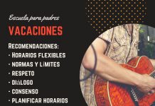 Vacaciones en familia Escuela para padres. Vacaciones.