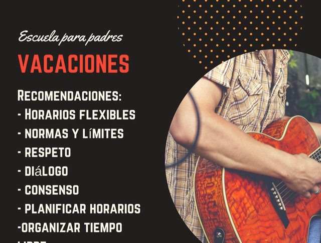 Vacaciones en familia Escuela para padres. Vacaciones.