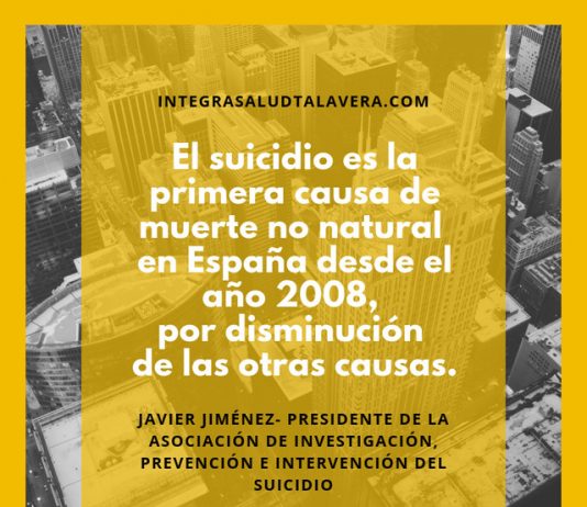 Suicidio. Primera causa de muerte no natural desde el 2008.