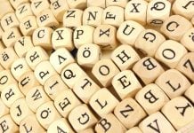 sopa de letras de objetos antiguos