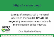 Migraña menstrual migraña menstrual