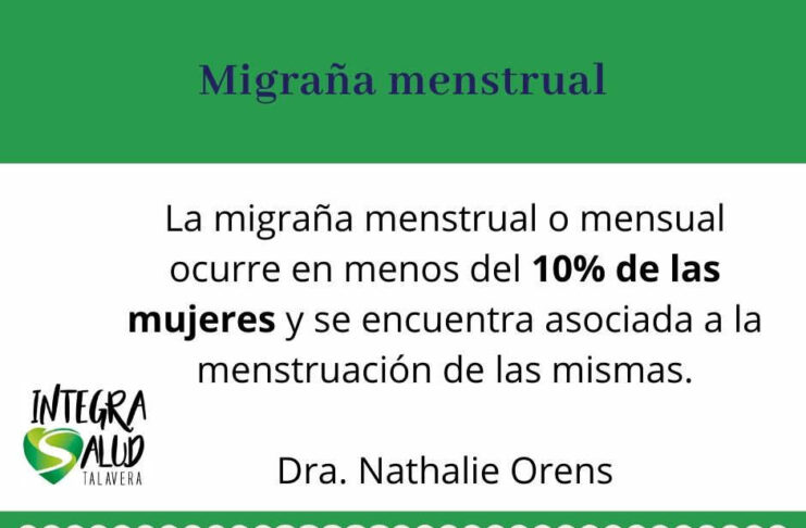 migraña menstrual