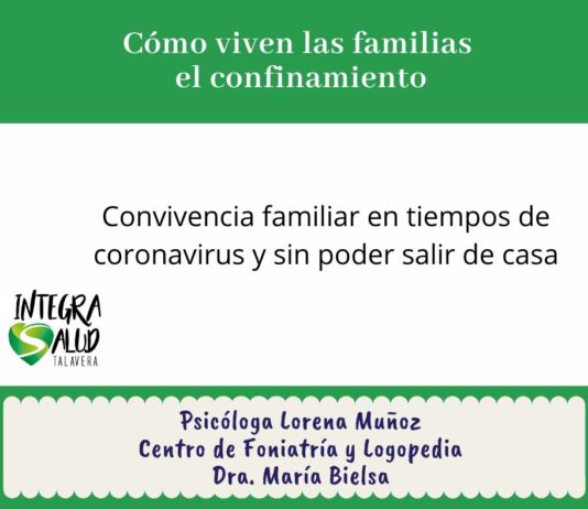 convivencia familiar durante el estado de alarma