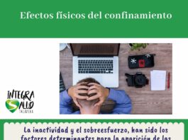 efectos físicos negativos del confinamiento