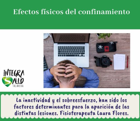 efectos físicos negativos del confinamiento