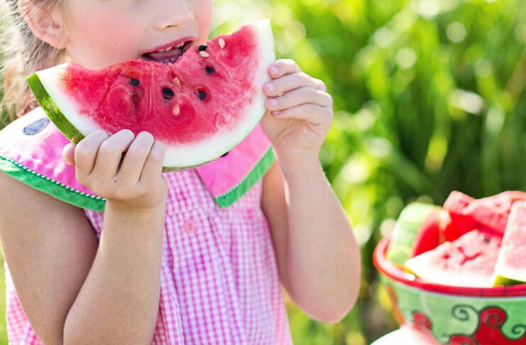 alimentación de los niños