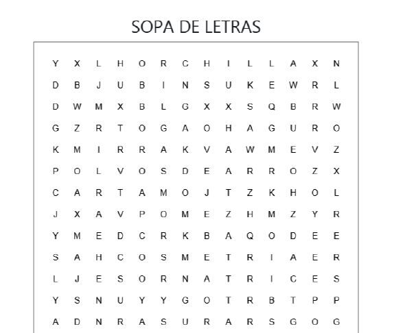 Terapia de revisión de vida terapia revisión de vida sopa de letras