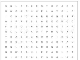 ¿Cómo estimular los olores y sabores en personas con Alzheimer? sopa de letras olores y sabores